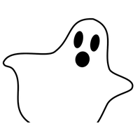 Ghost Vector PNG File HD